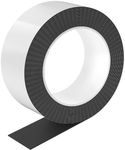 16.4FT x 1.18 inch EVA Single-Sided Adhesive Foam Tape,Single-Sided Sealing Strip Foam Pad Sponge Tape Window Weatherproof,Self-Adhesive EVA Insulation Sealing Tape for Door Window Weatherstrip(Black)