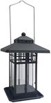 Audubon 25417 Metal Lantern Seed Bird Feeder, Black