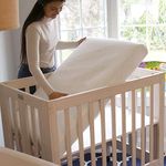 Lullaby Earth Mini Baby Crib Mattress -Dual Firmness Mattress with Removable Washable Mattress Protector - Breathable Mattress for Baby Crib - 38" x 24"