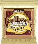 be! Ernie Ball Earthwood Acoustic Guitar Strings 80/20 Light - 11-52 Gauge with 6 free Giocoso plectrums