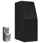 Arcade Machine Cover Waterproof 420D Oxford Protective Outdoor Indoor Arcade Games Machines Dust Cover (20"L X 27"W X 57"H)