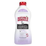 Nature’s Miracle® Skunk Odor Control Shampoo & Conditioner Lavender Scent 32 Oz, Odor Control Formula