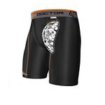 Shock Doctor Compression Short Cup Supporter with AirCore Soft Cup, Adult & Youth