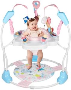 Otrolepota Baby Activity Center, Infant Jumpers and Bouncers with Music, Lights, Infant Toys, 360°Rotating Seat, 3 Adjustable Heights, Baby Play and Learning Center for 6+ Months