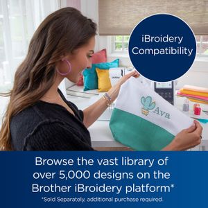 Brother SE700 Sewing and Embroidery Machine – Computerized, Versatile