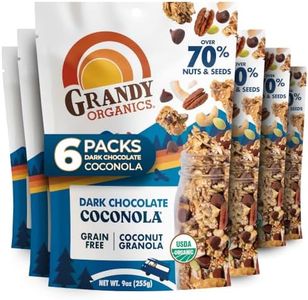 Grandy Organics Dark Chocolate Gluten Free Coconola - 7g Protein