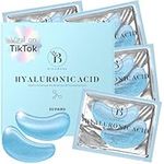 BLOOMORA Hyaluronic Acid Under Eye Patches (30 Pairs) | Under Eye Mask for Appearance of Dark Circles | Eye Patches for Puffy Eyes Smoothing | Eye Masks | Eye Mask Skincare