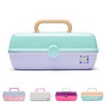 Small Caboodles Makeup Cosmetic Case Pretty In Petite Girls (Purple/green)