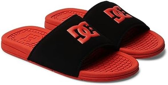 DC Shoes Men's Bolsa Sandals, Red Green Blue, 9.5 AU