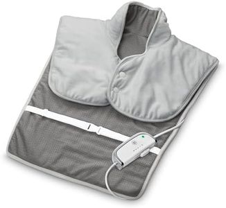 medisana HP 630 Wärmecape für Nacken, Schulter und Rücken, elektrisch, Wärmeponcho mit 4 Temperaturstufen, Überhitzungsschutz, Abschaltautomatik, waschbar