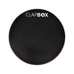 Clapbox Drum Practice Pad - 8 inches, Black, CB-PPD (Practice Pad only)