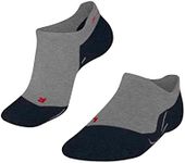 Men Standard RU3 Invisible Running Socks, Grey (Lightgrey 3406), 12.5-13.5