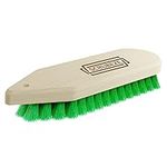 Scrubeze Wooden Scrubbing Brush Heavy Duty with Hanging Hole - PP Hard Bristles Brush for Cleaning Floor, Deck, Tile, Grout, Iron, Boots, Car & Carpet– Stiff Hand Brush (Wood, Pack of 1 Natural)