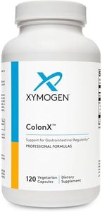 XYMOGEN ColonX Supplement - Magnesium Citrate, Cape Aloe, + Triphala Capsules for Digestive Health - Magnesium Supplement - Gut Cleanse + Gut Support (120 Capsules)