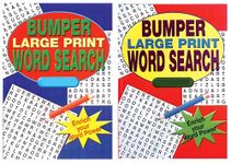 WF Graham Bumper Large Print Word Search 2 Book Set