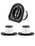 HEPA Filter 3 Pack, Washable, Reusable, Replaceable, Suitable for Brand Portutif V1 8000pa Wireless Handheld Vacuum Cleaner, High Efficiency Filter Dust Garbage Pet Hair