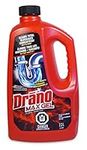 Drano Max Gel Drain Clog Remover and Cleaner, Unclogs and Removes Blockages from Showers and Sinks, 2.3L