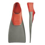 Finis Synthetic Long Floating Fins (Red/Grey, Size 7-9)