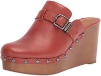 Lucky Brand Women's Zilkio Wedge Mule, Rancho Red, 10 US