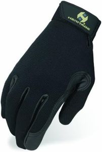 Heritage Performance Glove, Unisex-Adult, HG100-03, Black, 3