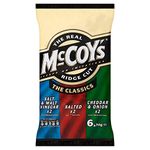 McCoy's Ridge Cut Crisps - Classic Variety (6x30g)