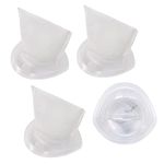 HQRP 4-pack Filter for Black & Decker EVF100 90590689 Replacement fits Black+Decker BDH1200NVAV Compact Car Vacuum Hand Vac Vacuum