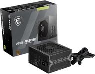 MSI MAG A650BE Gaming Power Supply - 80 Plus Bronze Certified 650W - Semi-Modular - Low Noise ATX PSU