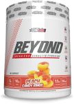 Beyond BCAA + EAA by EHPlabs - 10g of Essential Amino Acids, Assists with Muscle Endurance, Recovery & Fatigue (Peach Candy Rings)