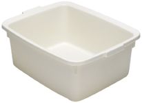 Addis 502814 Plastic Butler Large Rectangular Bowl, Linen Cream, 12.5 Litre