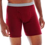 Fruit of the Loom Men's Premium Boxer Brief (4 Pack), Assorted, Large (Pack of 4)