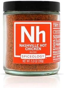 Spiceology – Nashville Hot Chicken Seasoning – Bold & Spicy Chicken Rub with Cayenne, Smoked Paprika & Garlic – Nashville Hot Dry Rub for Wings, BBQ & More – 5.3 oz