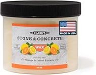 CLARK'S Soapstone and Concrete Sealer (Wax) - Large 32 ounce - Natural Beeswax and Carnauba Wax - Countertop size for Soap Stone - Slate - Concrete