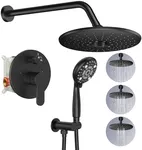 Black Shower System - 3 Functions 1