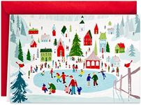 Hallmark Boxed Holiday Cards, Snowy City (40 Cards with Envelopes)