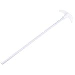 MECCANIXITY PTFE Electric Stirring Rod 300mm Length Overhead Stirrer Mixer Shaft with Foldable Paddle for Lab