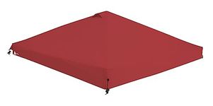 Ozark Trail 10' x 10' Gazebo Canopy Top - Red Color (Canopy Top Only). Includes: (1) 10 Feet X 10 Feet Canopy Top Only, and (1) Carrying Bag With Handle and Zipper. Canopy Frame Is Not Included.