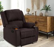 Brown Leather Recliner