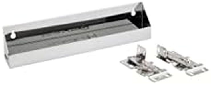 Rev-A-Shelf 13 in Stainless Steel Tip-Out Tray, Silver