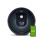 iRobot® Roomba® R981 connected Robot Vacuum with Dual Multi-Surface Rubber Brushes - Ideal for Pets - Recharges and Resumes - Personalised Suggestions - Voice-Assistant and Imprint® Link Compatibility