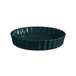 Emile Henry 11"/2.1 Quart Deep Tart Dish, Ocean