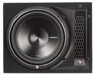 Rockford Fosgate P3S-1X10 Punch 10" inch Single P3 Slim Narrow Shallow Subwoofer Sub Loaded Bass Box Enclosure