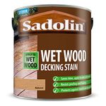 Sadolin Wet Wood Decking Stain 2.5 litre Colour - Natural