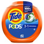 Tide 3-in-1 PODS Laundry Detergent, Original, 42 Count