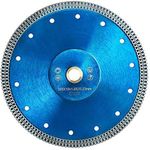 8" Super Thin Diamond Porcelain Tile Blade Diamond Blade Wet or Dry Cutting Granite Marble Ceramic Tile