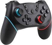 Olimoxi Switch Controller for Switch/Switch OLED/Switch Lite, Switch Pro Controller with Wake Up, Wireless Switch Controller with 6-Axis Gyro, Double Shock, Turbo - 2023 Improved