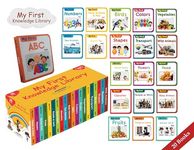 AWEJOY My First Complete Knowledge Library Box Set of 20 Board Books Gift Set for Kids, Preschool Kids Books Children growth and development book