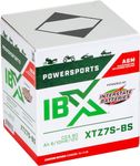 Interstate Batteries YTZ7S-BS 12V 6Ah Powersports Battery 90CCA AGM Rechargeable Replacement for Honda, Kawasaki, Yamaha Motorcycles, Scooters, ATVs (XTZ7S-BS)