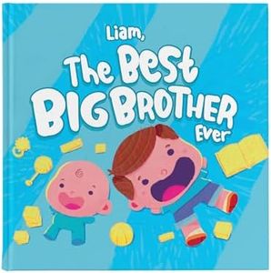 Best Big Brother Ever - New Big Brother Gift - Personalized Children's Book