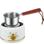 Yathakatha Wax Melter for Candle Making Electric Heater with Pouring Pot 500ml Capacity with Spoon and Warmer Melts Melting Machine Portable Perfect for Candles Soap Chocolate Making Kits