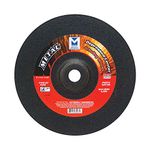 Mercer Industries 620180 - 9" x 1/4" x 7/8" Type 27 Grinding Wheels for Metal (15 pack)